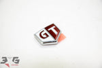 OEM Genuine NEW Nissan R34 Skyline GT Guard Fender Badge Red GT-t Turbo