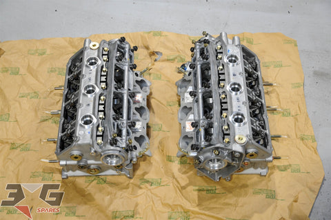 OEM NOS New Old Stock Honda Acura KA3 Legend C27A Cylinder Heads Pair 85-90 KA6