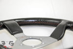 JDM Personal Grinta 350mm 3 Spoke Steering Wheel & Horn Button Nardi