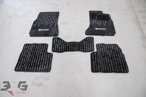 JDM Nissan R34 Skyline Sedan & Coupe OEM Front & Rear Floor Mats Carpet 98 - 02