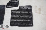 JDM Nissan R34 Skyline Sedan & Coupe OEM Front & Rear Floor Mats Carpet 98 - 02