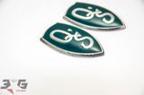 JDM Nissan S14 Silvia Q's Side Rear Quarter Badges Emblems Qs 93-96