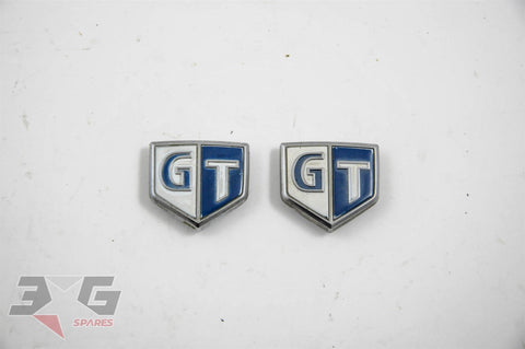 JDM Nissan R34 Skyline Front Fender Guard Badges Emblems GT ER34 HR34 GT-X