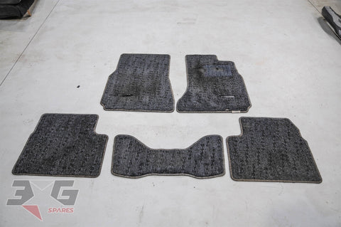JDM Nissan R34 Skyline Front & Rear Floor Mats Carpet 98 - 02 OEM
