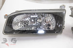 Toyota AE111 Sprinter Carib Facelift Black Housing Headlights BZ-Touring Restored