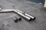 Toyota JZX100 Chaser Mark II Cresta Tourer V Dual 60mm Stainless Steel Exhaust System