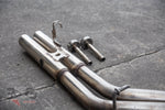 Toyota JZX100 Chaser Mark II Cresta Tourer V Dual 60mm Stainless Steel Exhaust System