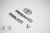 Toyota JZX100 Chaser Tourer V Trunk Boot Badge Emblem Set 96 - 01